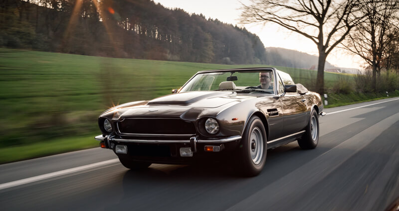 BVAuctions | Aston Martin V8 Volante